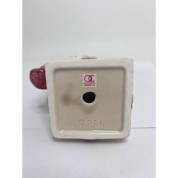 Omnibus Fitz & Floyd Christmas Mouse / Elf Candle Holder Pair 5.25" #2052/103 - Picture 6 of 10